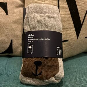 GAP Brennan Bear Bottom Tights 12-24M - BRAND NEW
